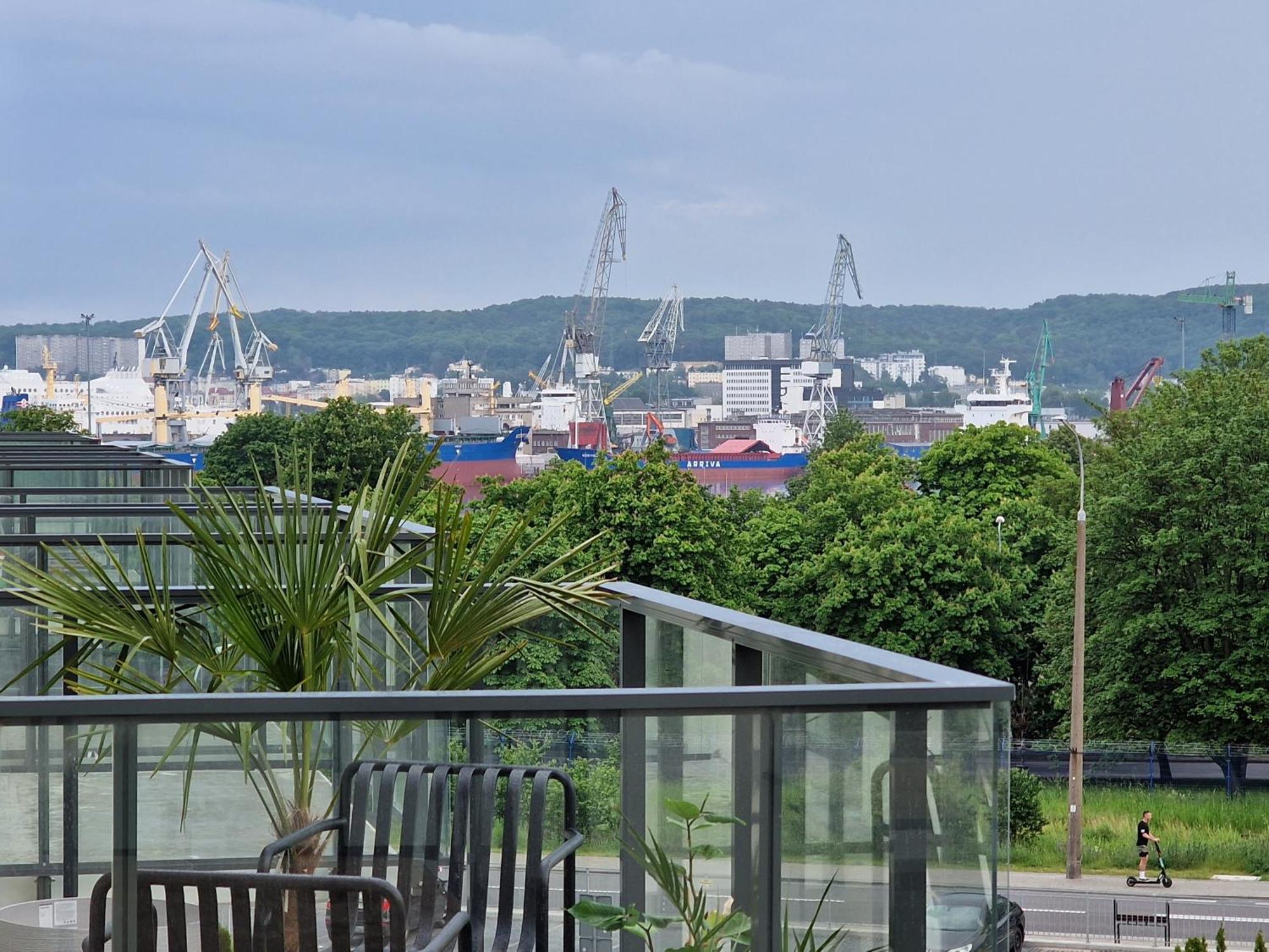 Goma Rent Gdynia Nadmorskie Tarasy z widokiem na morze Zewnętrze zdjęcie